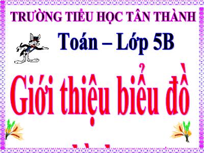 Bài giảng Toán Khối 5 - Giới thiệu biểu đồ hình quạt (Bản chuẩn)