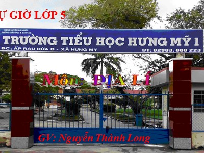 Bài giảng Địa lí Lớp 5 - Bài 8: Dân số nước ta - Nguyễn Thành Long