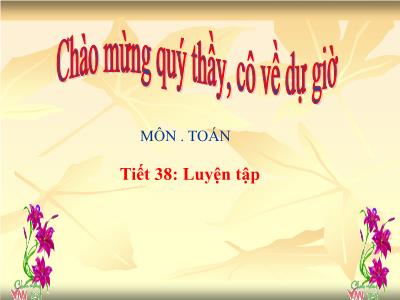 Bài giảng môn Toán Lớp 5 - Bài: Luyện tập (Trang 43)