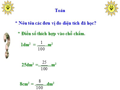 Bài giảng Toán Khối 5 - Luyện tập (Trang 28)