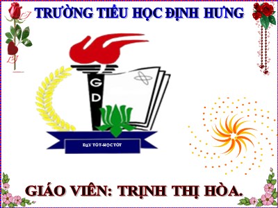 Bài giảng Khoa học Khối 5 - Bài 28: Xi măng - Trịnh Thị Hòa