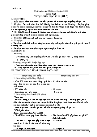 Giáo án Khối 5 (Soạn theo định hướng phát triển năng lực học sinh) - Tuần 28 - Năm học 2018-2019 (Bản đẹp)