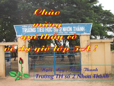 Bài giảng Tập làm văn Lớp 5 - Tiết 4: Luyện tập Làm Báo cáo thống kê - Trường Tiểu học số 2 Nhơn Thành