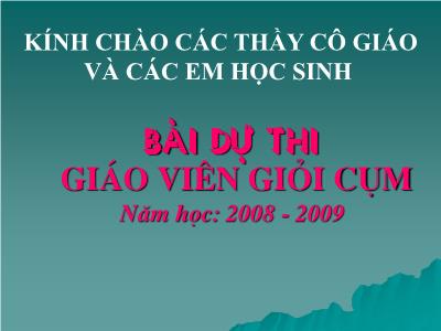 Bài giảng Toán Lớp 5 - Tiết 95: Chu vi hình tròn - Nguyễn Thị Kim Thủy Bài giảng Toán Lớp 5 - Tiết 95: Chu vi hình tròn - Nguyễn Thị Kim Thủy