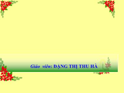 Bài giảng Khoa học Lớp 5 - Bài 18: Phòng tránh bị xâm hại - Năm học 2022-2023 - Đặng Thị Thu Hà