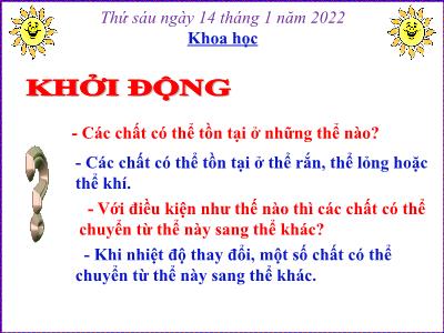 Bài giảng Khoa học Lớp 5 - Tuần 18. Bài 36: Hỗn hợp - Năm học 2021-2022 - Đặng Thị Thu Hà