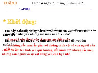 Bài giảng Tập đọc Lớp 5 - Tuần 3: Lòng dân - Năm học 2021-2022 - Đặng Thị Thu Hà