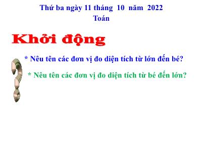 Bài giảng Toán Lớp 5 - Luyện tập trang 28 - Năm học 2022-2023 - Đặng Thị Thu Hà