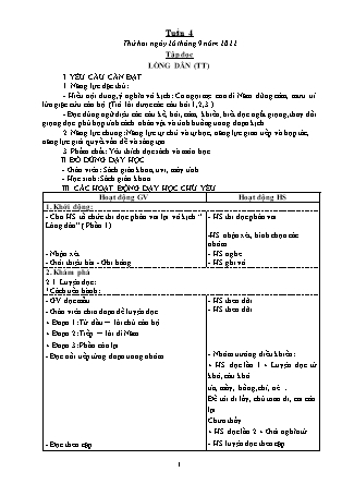Kế hoạch bài dạy các môn Khối 5 - Tuần 4 - Năm học 2022-2023 - Đặng Thị Thu Hà
