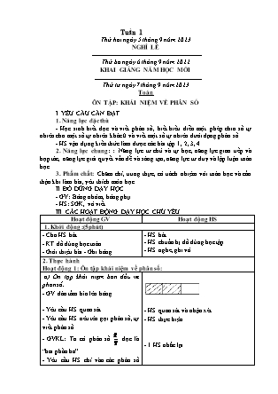 Kế hoạch bài dạy các môn Lớp 5 - Tuần 1 - Năm học 2023-2024 - Thiều Thị Liên