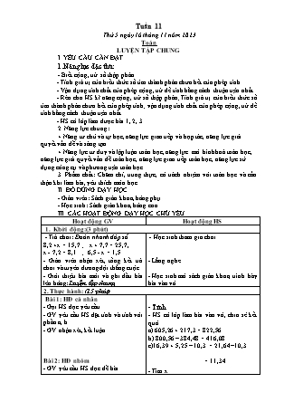Kế hoạch bài dạy các môn Lớp 5 - Tuần 11 (Tiếp theo) - Năm học 2023-2024 - Lê Thị Hồng Hạnh