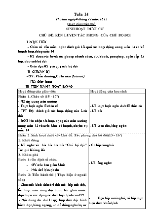 Kế hoạch bài dạy các môn Lớp 5 - Tuần 14 - Năm học 2023-2024 - Lê Thị Hồng Hạnh