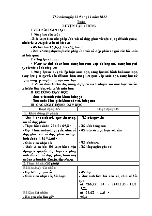 Kế hoạch bài dạy các môn Lớp 5 - Tuần 15 (Tiếp theo) - Năm học 2022-2023 - Trần Thị Việt Hà