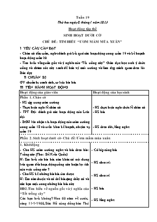 Kế hoạch bài dạy các môn Lớp 5 - Tuần 19 (Thứ 2, 3) - Năm học 2023-2024 - Đặng Thị Xuân