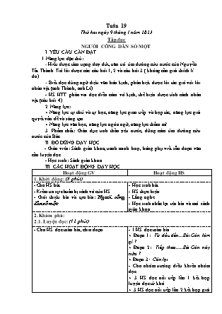 Kế hoạch bài dạy các môn Lớp 5 - Tuần 19 (Tiếp theo) - Năm học 2022-2023 - Đặng Thị Thu Hà