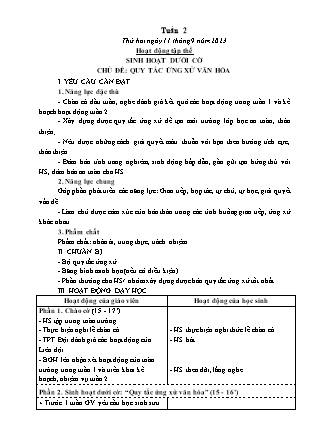 Kế hoạch bài dạy các môn Lớp 5 - Tuần 2 - Năm học 2023-2024 - Thiều Thị Liên