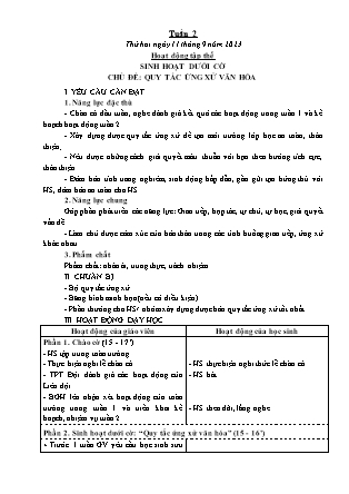 Kế hoạch bài dạy các môn Lớp 5 - Tuần 2 (Thứ 2, 3) - Năm học 2023-2024 - Đặng Thị Xuân