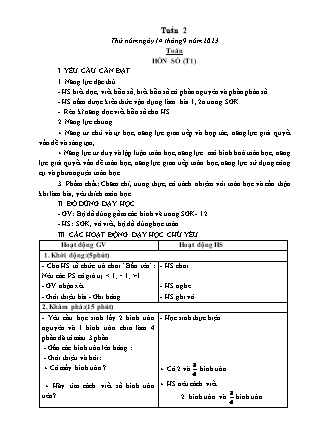 Kế hoạch bài dạy các môn Lớp 5 - Tuần 2 (Tiếp theo) - Năm học 2023-2024 - Thiều Thị Liên
