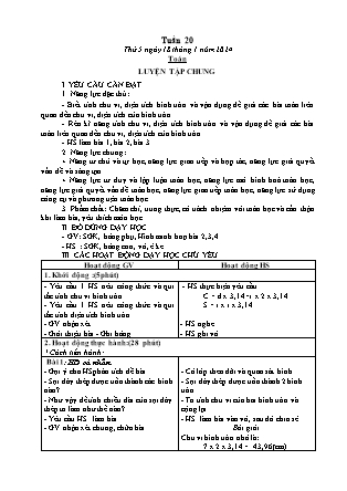 Kế hoạch bài dạy các môn Lớp 5 - Tuần 20 - Năm học 2023-2024 - Lê Thị Hồng Hạnh