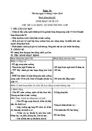 Kế hoạch bài dạy các môn Lớp 5 - Tuần 20 - Năm học 2023-2024 - Thiều Thị Liên