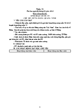 Kế hoạch bài dạy các môn Lớp 5 - Tuần 20 (Tiếp theo) - Năm học 2022-2023 - Đặng Thị Thu Hà