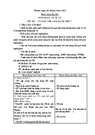 Kế hoạch bài dạy các môn Lớp 5 - Tuần 23 - Năm học 2022-2023 - Trần Thị Việt Hà