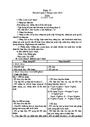 Kế hoạch bài dạy các môn Lớp 5 - Tuần 25 (Thứ 5, 6) - Năm học 2023-2024 - Lê Thị Hồng Hạnh