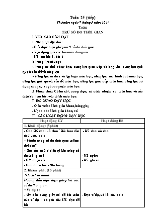 Kế hoạch bài dạy các môn Lớp 5 - Tuần 25 (Thứ 5, 6) - Năm học 2023-2024 - Đặng Thị Xuân