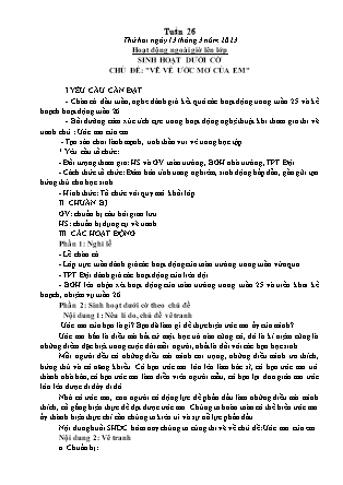Kế hoạch bài dạy các môn Lớp 5 - Tuần 26 - Năm học 2022-2023 - Đặng Thị Thu Hà