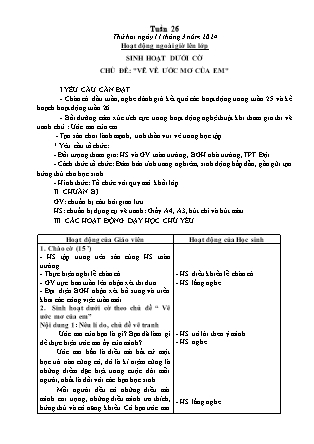 Kế hoạch bài dạy các môn Lớp 5 - Tuần 26 - Năm học 2023-2024 - Lê Thị Hồng Hạnh