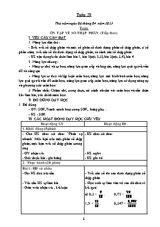Kế hoạch bài dạy các môn Lớp 5 - Tuần 29 (Tiếp theo) - Năm học 2022-2023 - Đặng Thị Thu Hà