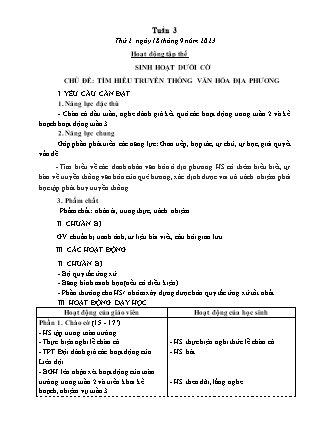Kế hoạch bài dạy các môn Lớp 5 - Tuần 3 - Năm học 2023-2024 - Thiều Thị Liên