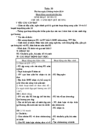 Kế hoạch bài dạy các môn Lớp 5 - Tuần 30 - Năm học 2023-2024 - Thiều Thị Liên