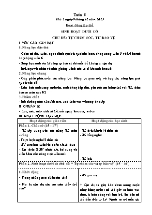 Kế hoạch bài dạy các môn Lớp 5 - Tuần 6 - Năm học 2023-2024 - Lê Thị Hồng Hạnh
