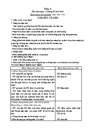 Kế hoạch bài dạy các môn Lớp 5 - Tuần 6 (Thứ 5, 6) - Năm học 2023-2024 - Đặng Thị Xuân