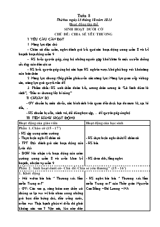 Kế hoạch bài dạy các môn Lớp 5 - Tuần 8 - Năm học 2023-2024 - Lê Thị Hồng Hạnh