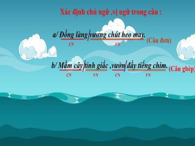 Bài giảng Tiếng Việt 5 (Luyện từ và câu) Sách Kết nối tri thức - Bài: Câu ghép