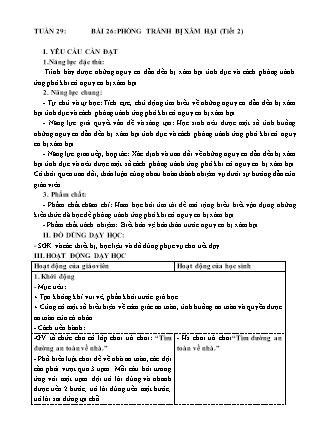Giáo án Khoa học 5 (Kết nối tri thức) - Tuần 29
