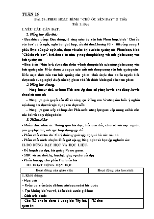 Giáo án Tiếng Việt Lớp 5 (Kết nối tri thức) - Tuần 16