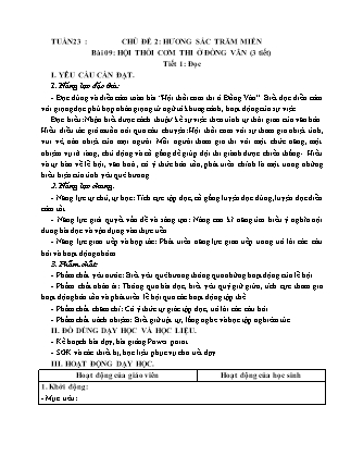 Giáo án Tiếng Việt Lớp 5 (Kết nối tri thức) - Tuần 23